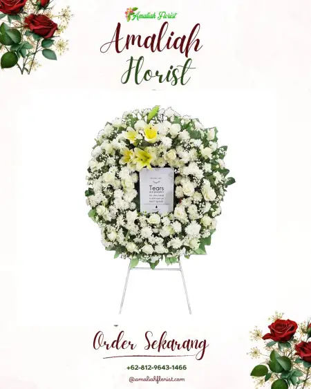 Krans Bunga Duka Gembongan Mekar